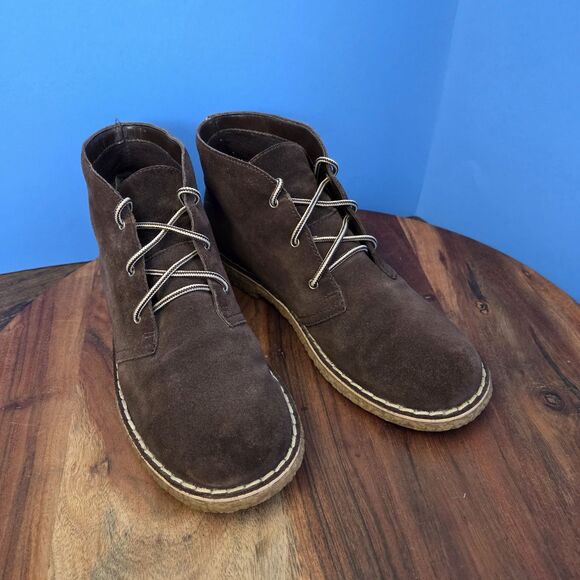 White Mountain Decker Chukka Boots Classic Boho Desert Boot Women's 7 Chocolate - Picture 10 of 10